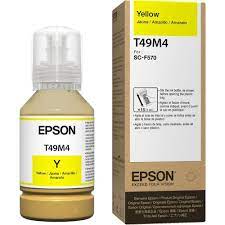 Yellow Epson T49M Ink Bottle Ultrachrome Dye-Sublimation 140ml